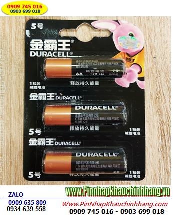 Duracell MN1500-B3 LR6 _Pin AA 1.5v Duracell PRO MN1500-B3 LR6 Alkaline chính hãng (Nội địa) _Vỉ 3viên